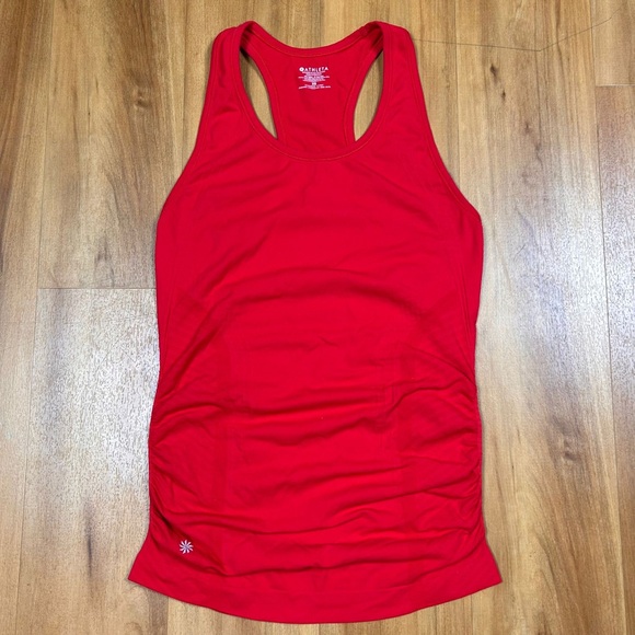 Athleta Women’s Bold Red Racerback Tank Top Size XS - Picture 1 of 8